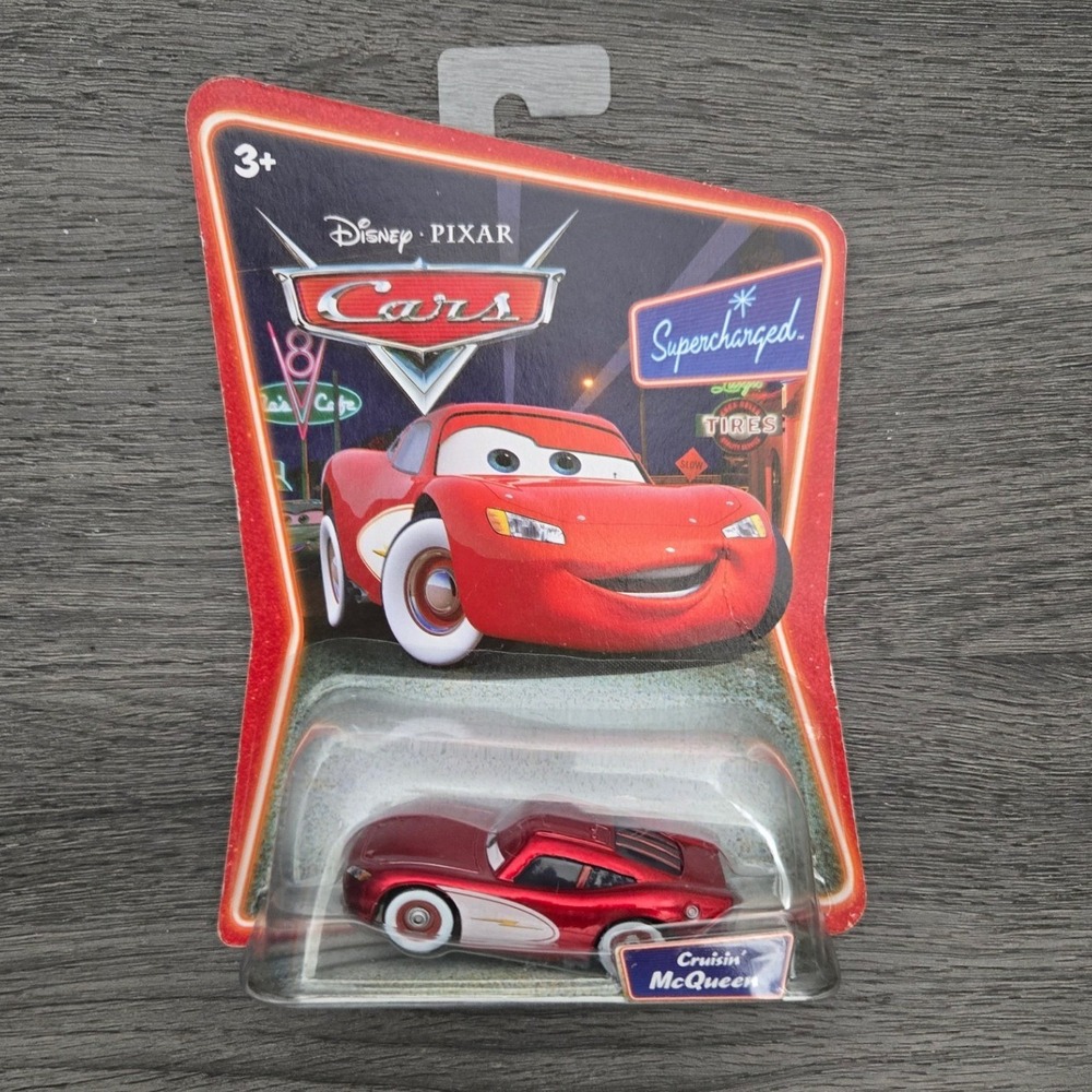Disney Pixar Cars Supercharged Cruisin' Lightning McQueen Diecast NIB